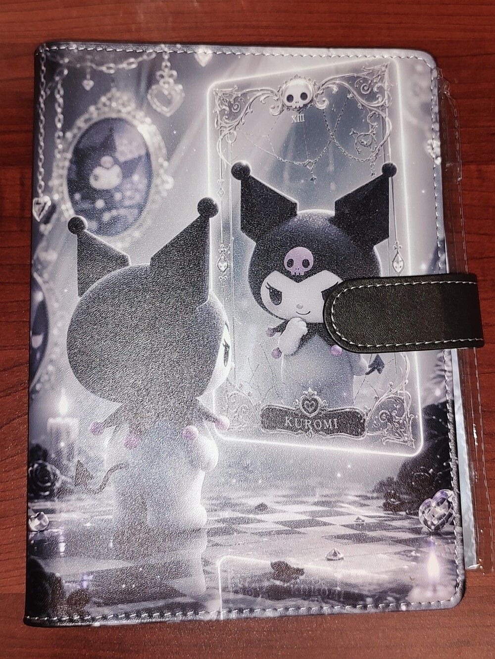 New! A5 Sanrio Family Kuromi Binder Notebook With Paper, Divider Set